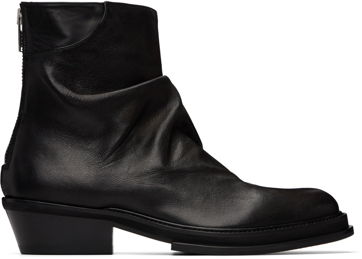 Photo: 424 Black Marathon Cowboy Boots