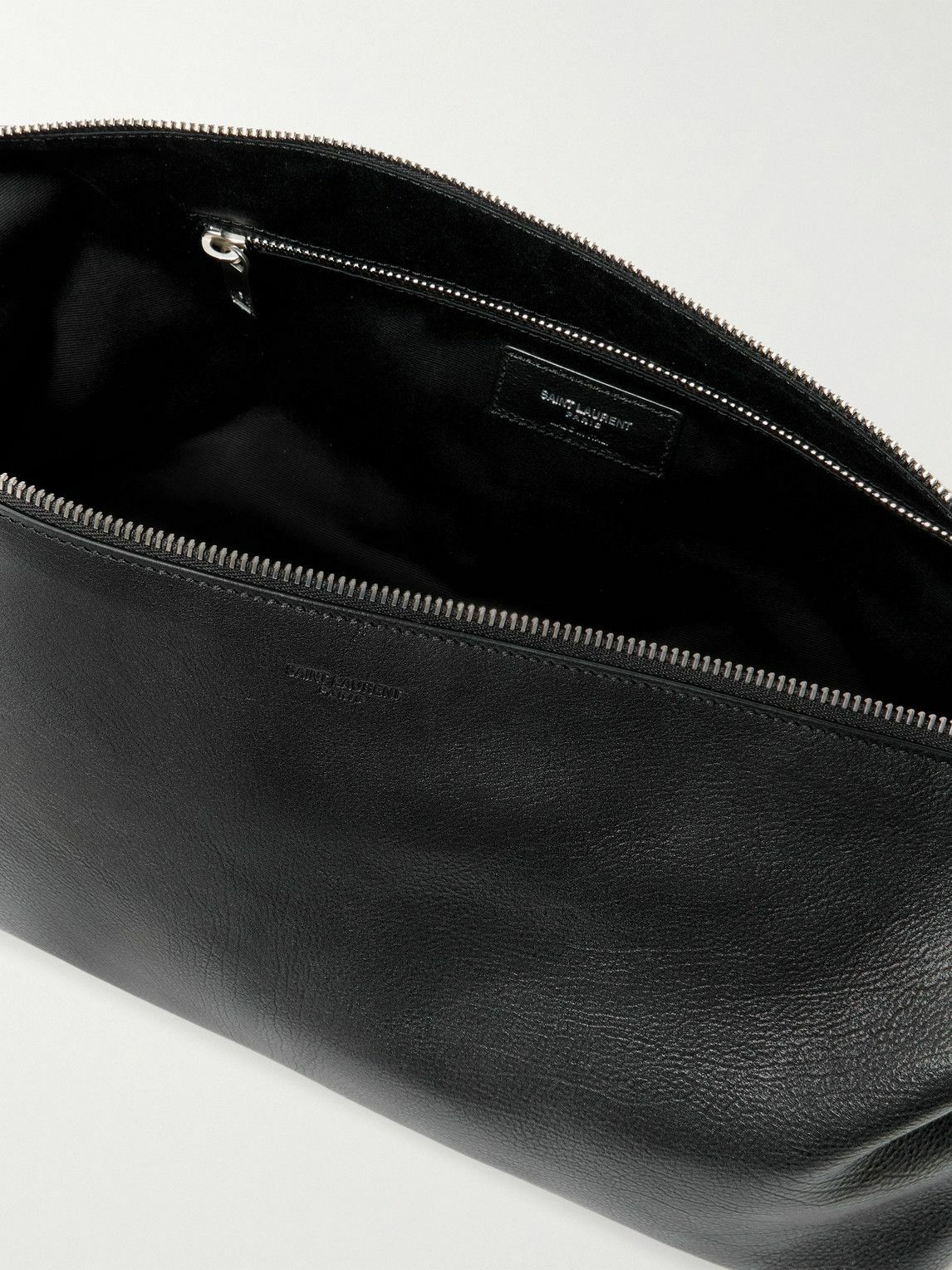 SAINT LAURENT - Full-Grain Leather Messenger Bag