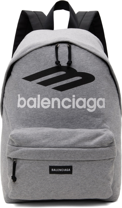 Photo: Balenciaga Gray Explorer Backpack