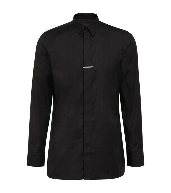 Photo: Givenchy 4G cotton jacquard shirt