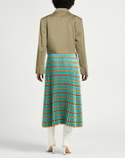 Anine Bing Womens Jacket Military in Green