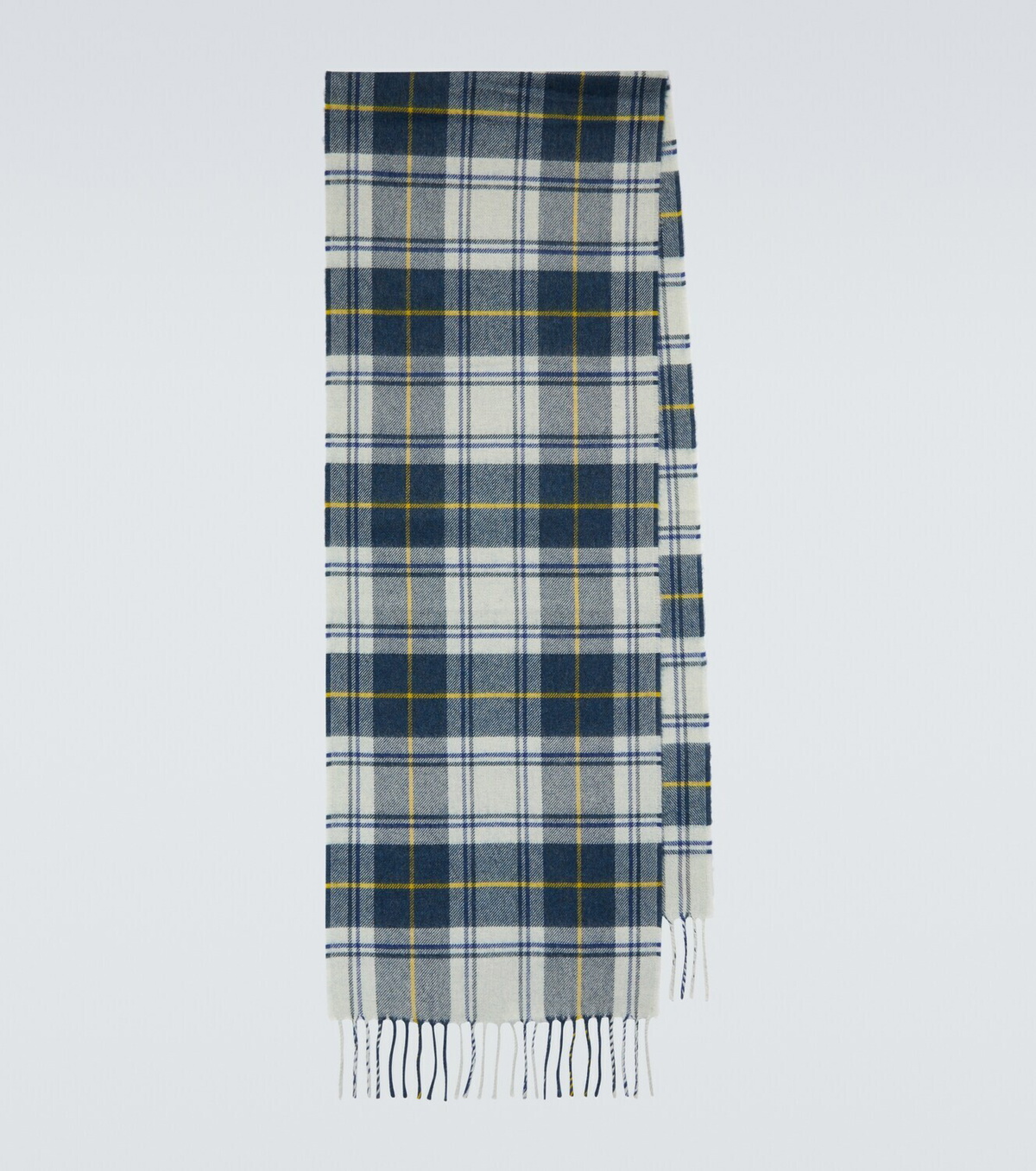 Dunhill Tartan cashmere scarf