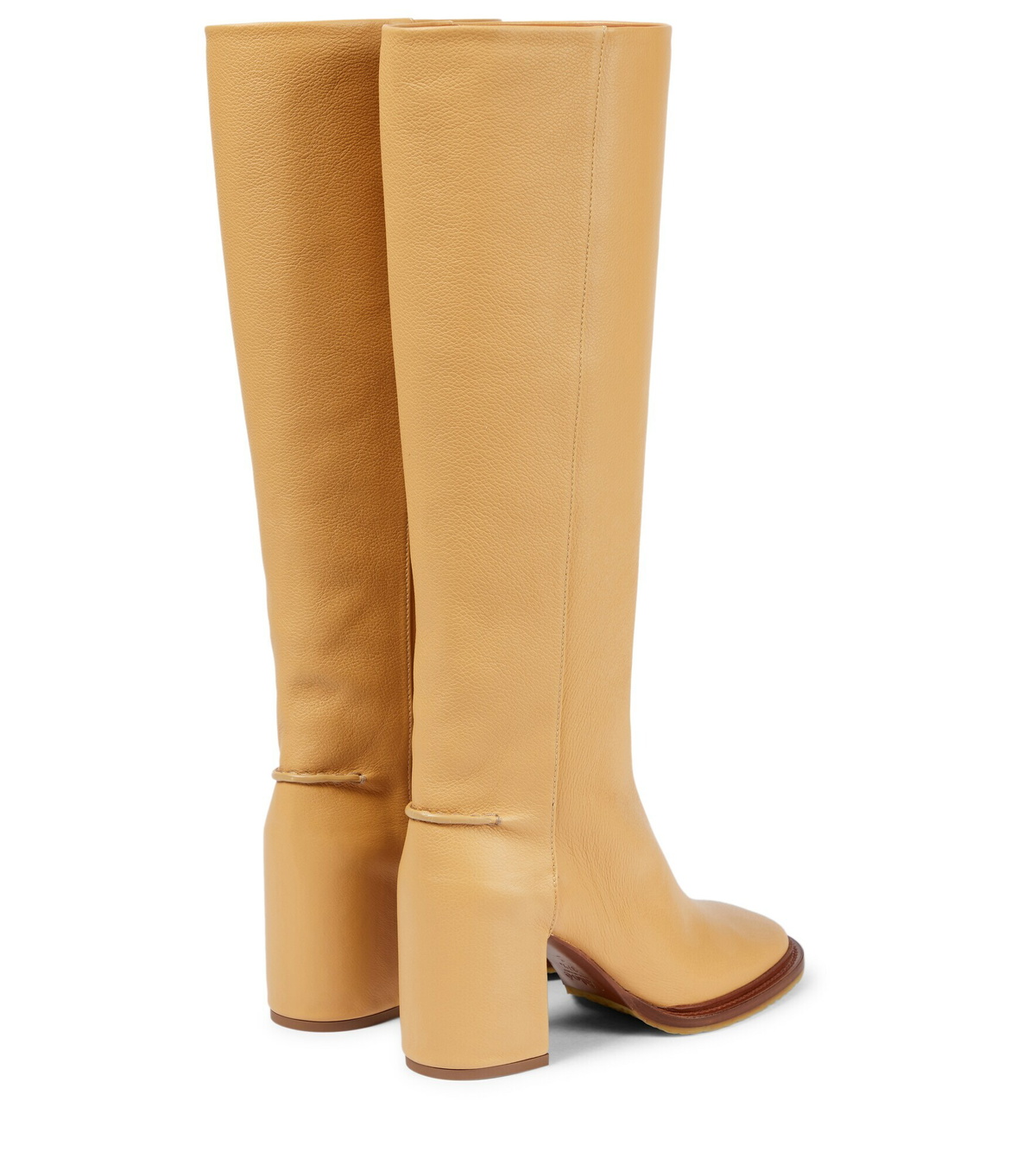 Chloe - Edith leather knee-high boots Chloe