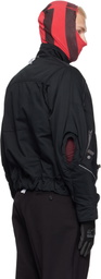 Prototypes Black Cut Up Parka Jacket