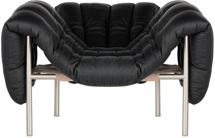 Photo: HEM Black Puffy Lounge Chair