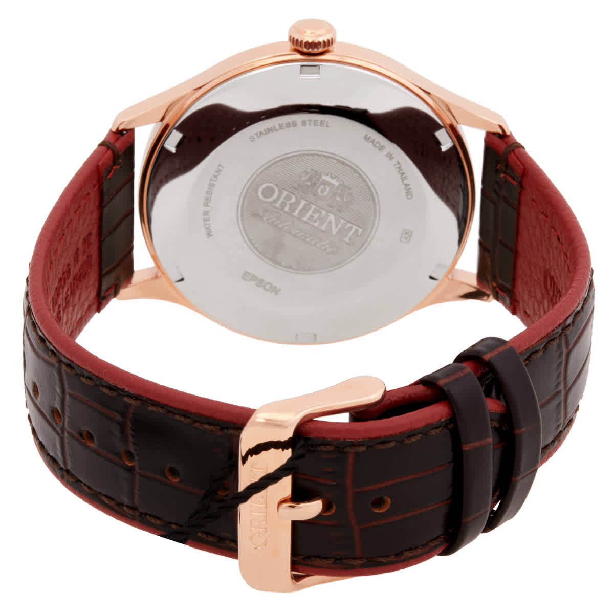 Orient Bambino Version 4 Automatic Brown Dial Watch TAC08001T