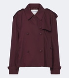 Burberry Mayfair wool twill trench jacket