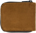 Carhartt Work In Progress Brown Flint Zip Wallet