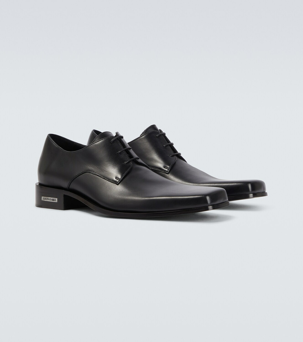 Balenciaga Concorde leather Derby shoes
