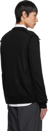 Comme des Garçons Homme Deux Black Crewneck Sweater