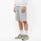 Uniform Bridge Men's Basic Half Sweat Pant in Melange Grey