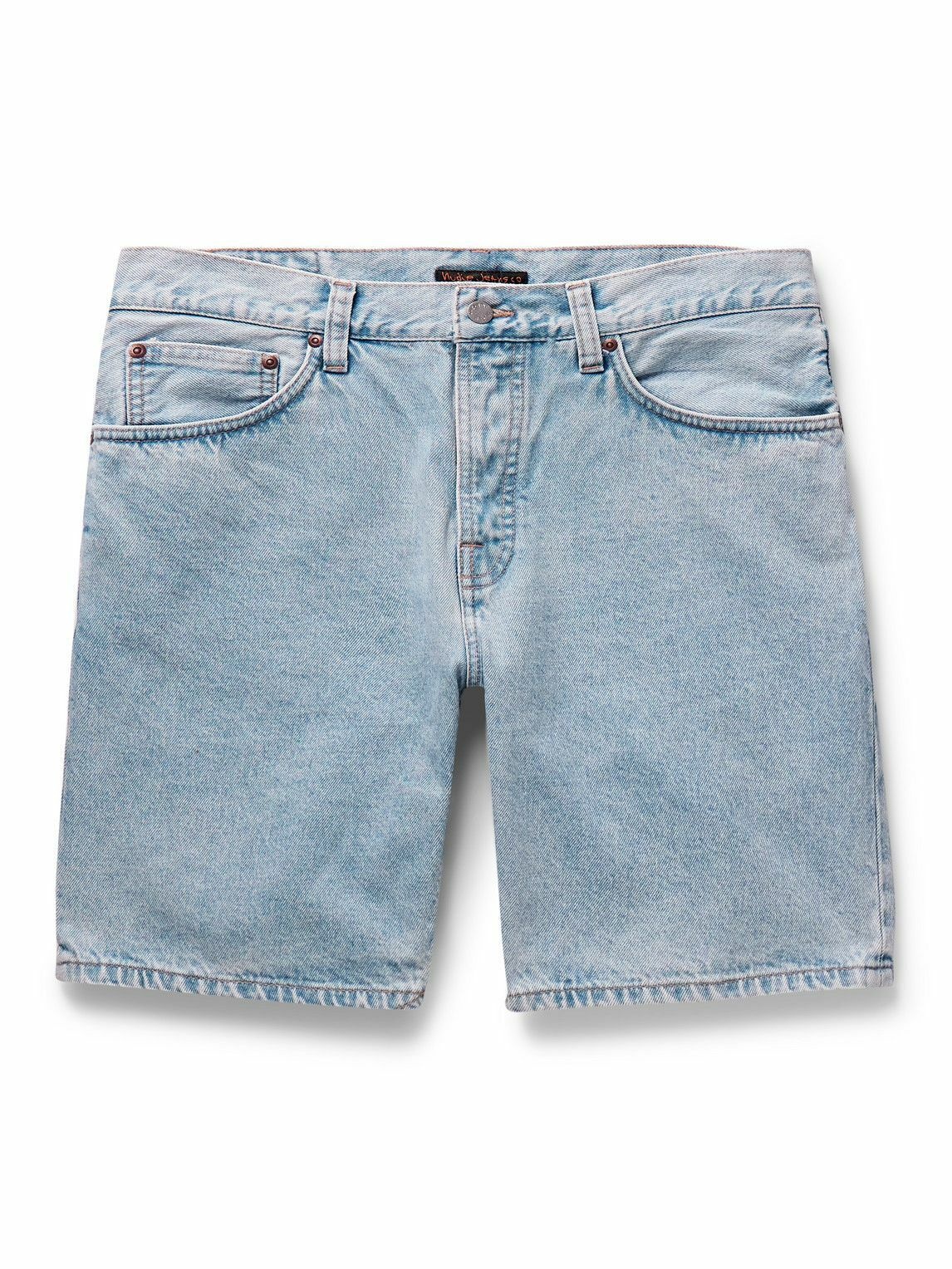 Nudie Jeans - Seth Straight-Leg Denim Shorts - Blue Nudie Jeans Co