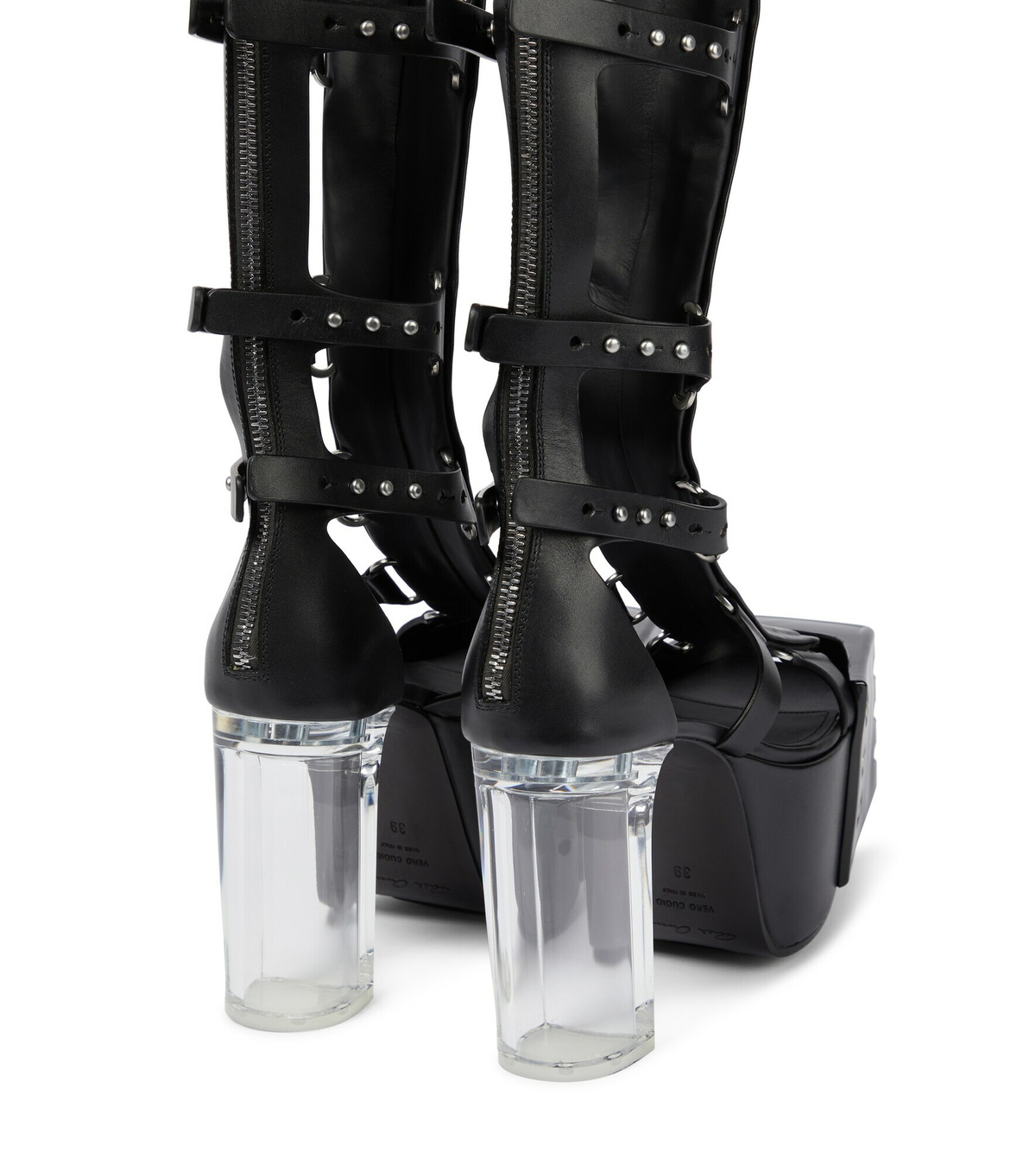 Rick Owens - Spartan Waders platform knee-high boots Rick Owens