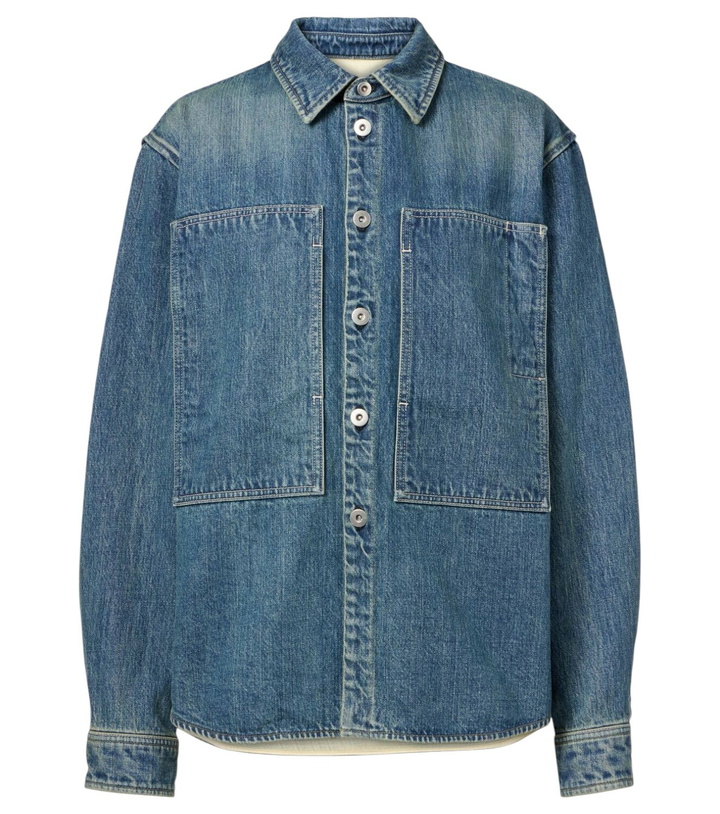 Photo: Jil Sander Denim overshirt