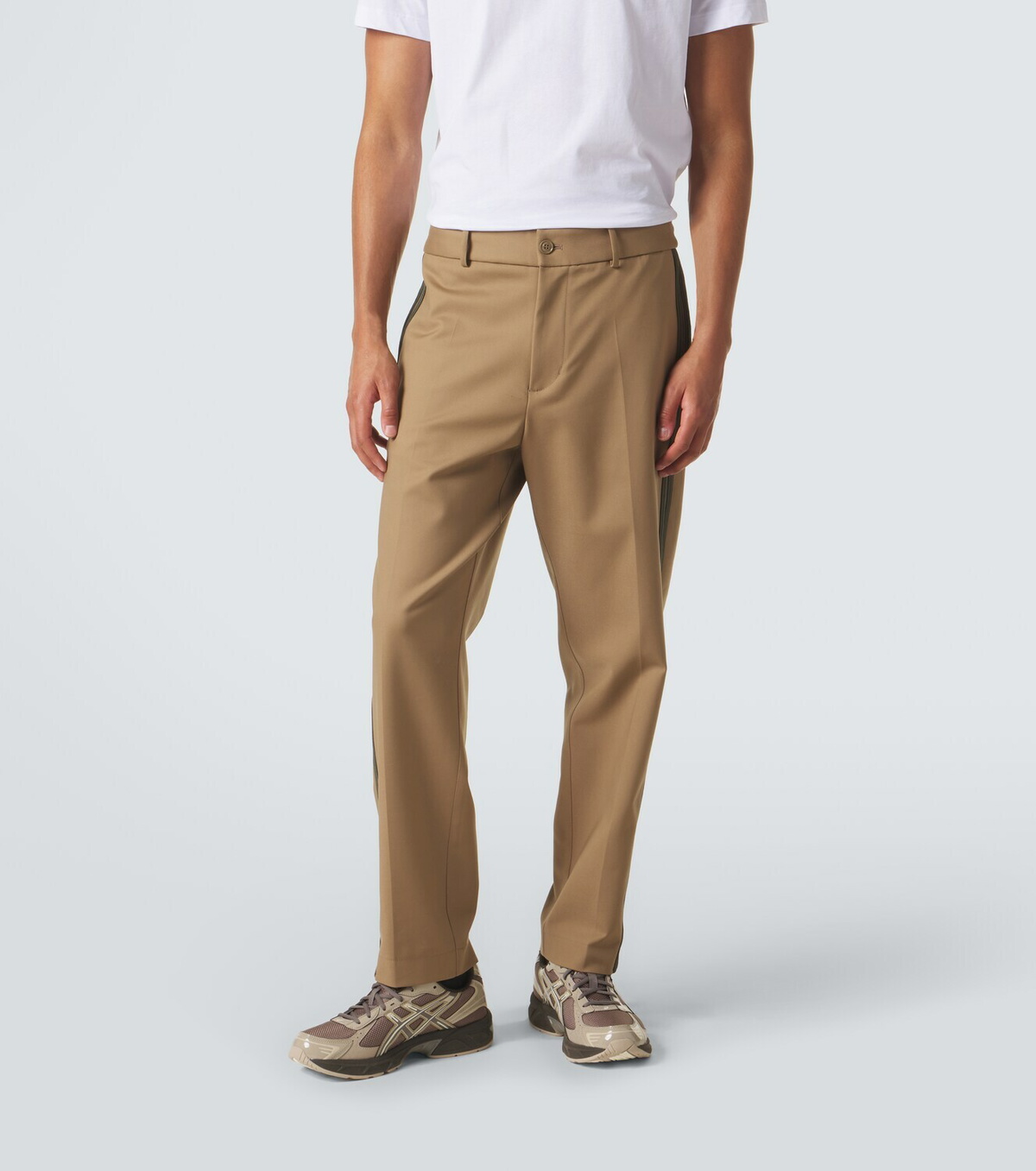 Moncler Cotton-blend straight pants