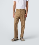 Moncler Cotton-blend straight pants