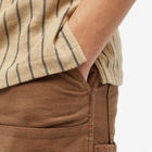 General Admission Men's Carpenter Pant in Brown Moleskin