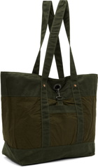 Uniform Bridge Khaki Waxed Tote