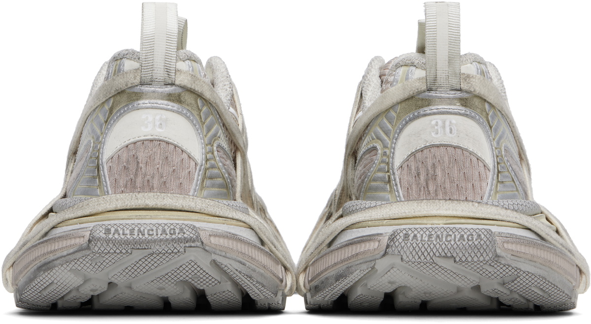 Balenciaga Gray 3XL Extreme Lace Sneakers Balenciaga