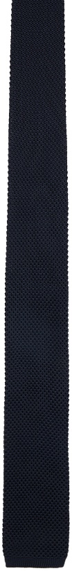 Photo: Solid Homme Navy Knit Tie