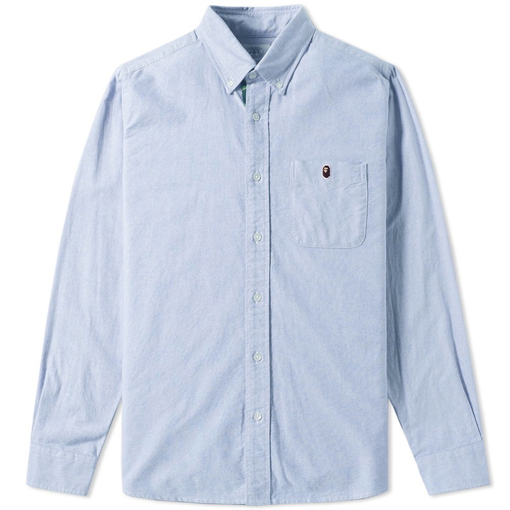 Photo: A Bathing Ape One Point Oxford Shirt