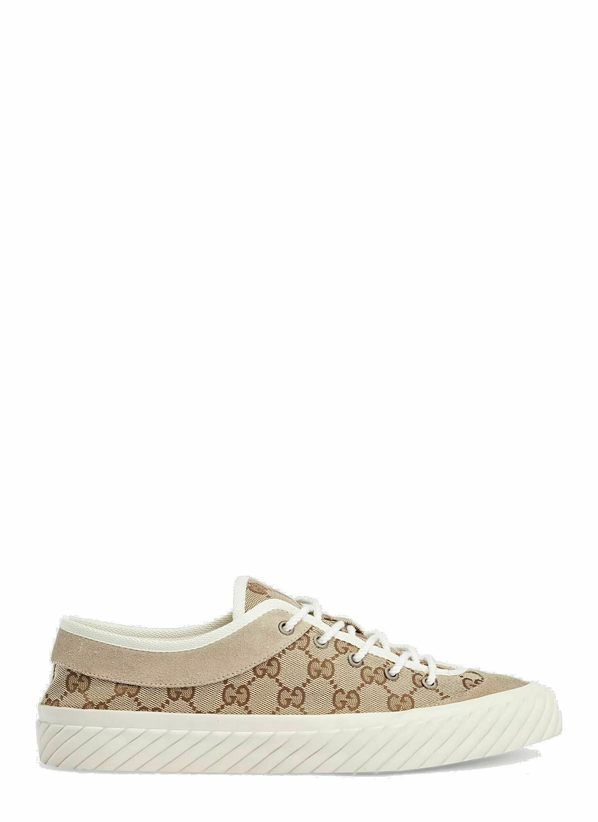 Gucci - Monogram Sneakers in Beige Gucci