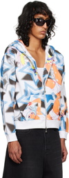 Ashley Williams Multicolor Manga Butterfly Hoodie