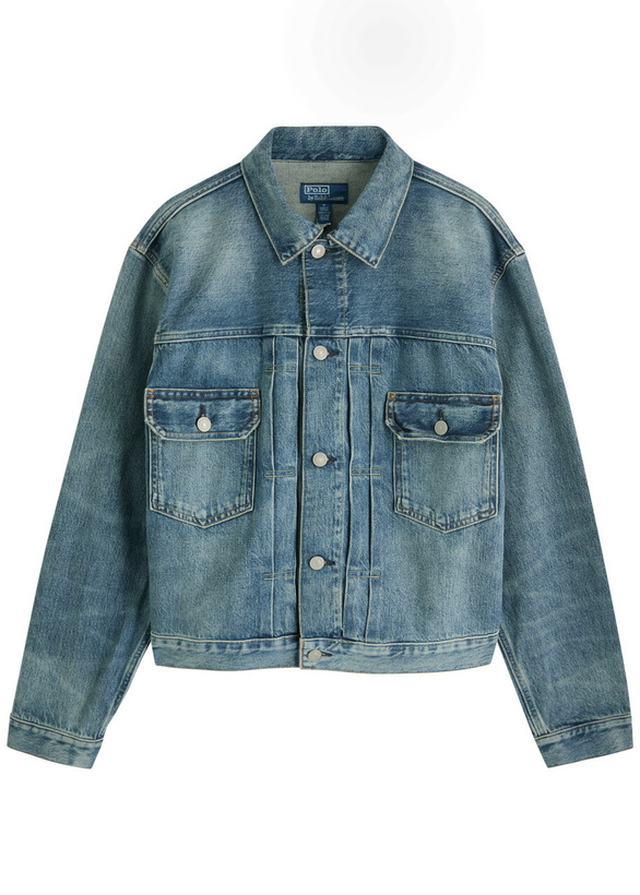 Photo: Polo Ralph Lauren Field Trucker Denim Jacket Blue