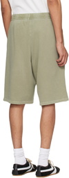 Martine Rose Khaki Sweat Shorts
