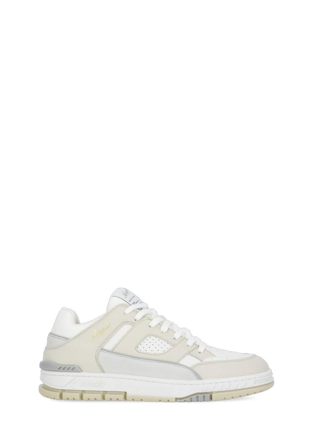 Axel Arigato Satellite Runner Mesh Panelled Sneakers White Axel Arigato Satellite Runner Mesh Panelled Sneakers White