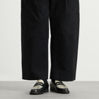 Duke + Dexter Men's Wilde Fall Of Giant Penny Loafer in Black/White