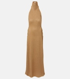 Oséree Lumière Ring turtleneck dress