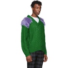 Prada Green Fisherman Sweater