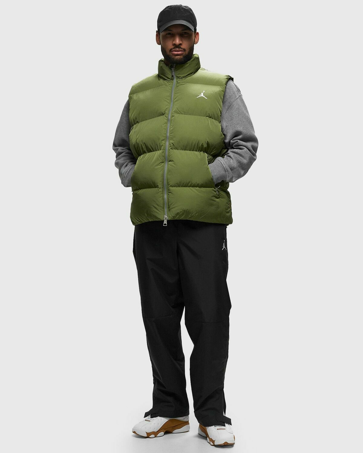 Jordan Essentials Eco Vest Green Vests JordanLuca