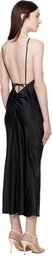 Saks Potts Black Sno Midi Dress