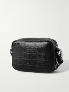 Givenchy - G-Essentials Leather-Trimmed Logo-Embossed Coated-Canvas Messenger Bag