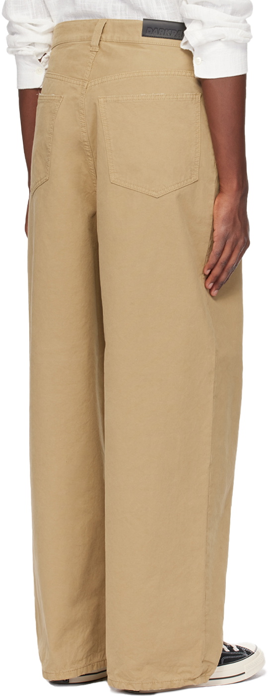 DARKPARK Beige Ray Trousers