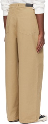 DARKPARK Beige Ray Trousers