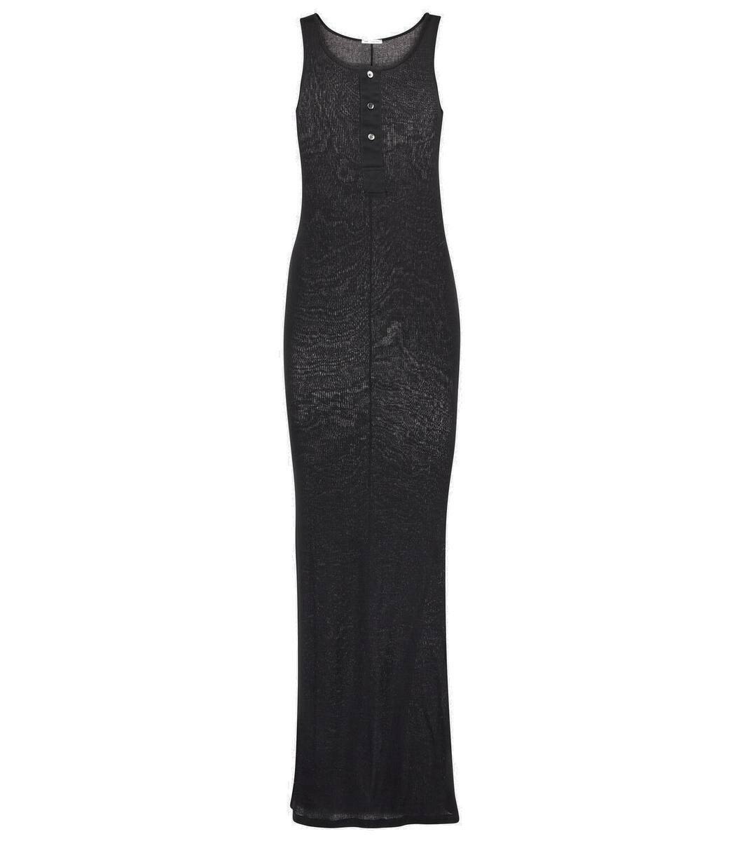 ワンピースその他 Ami Paris Black cotton long dress with buttons ワンピースその他 Ami Paris Black cotton long dress with