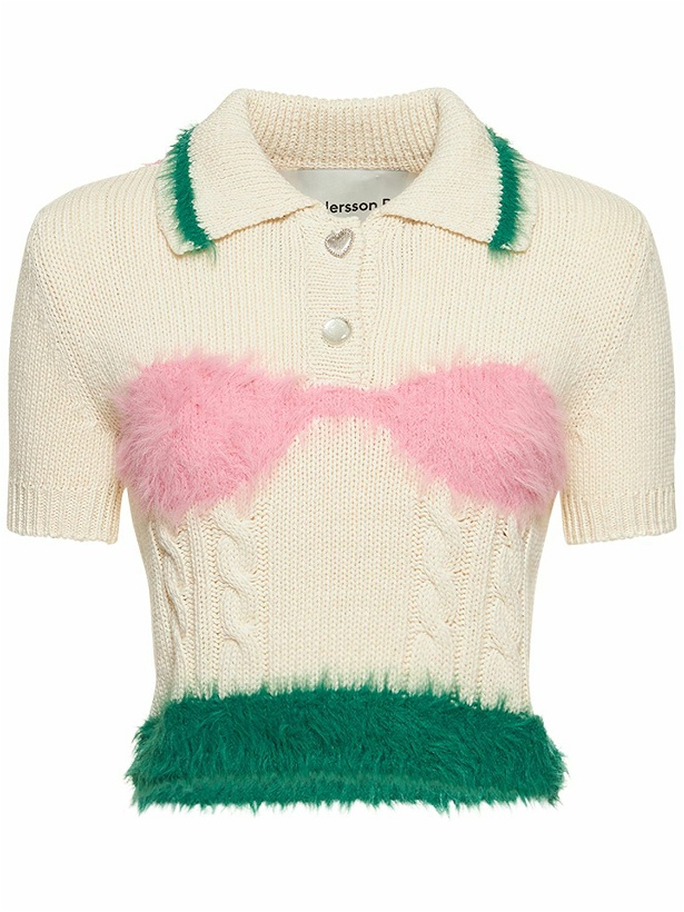Photo: ANDERSSON BELL Hayes Lingerie Intarsia Knit Top