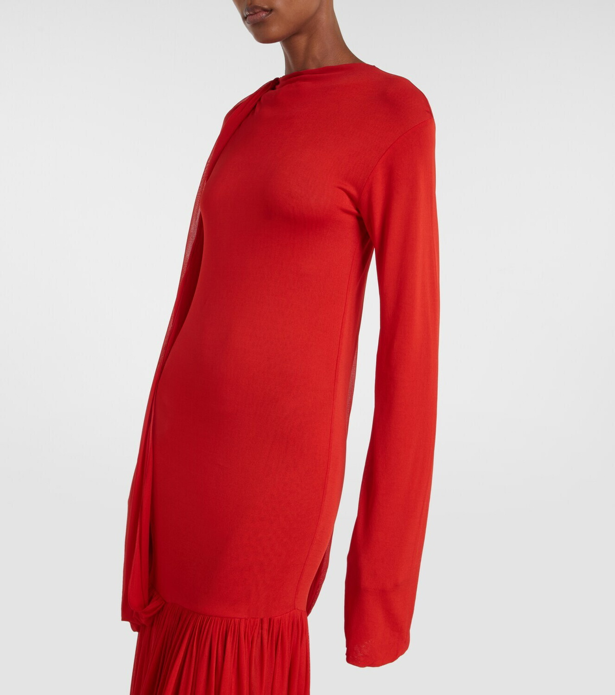 Calvin Klein Collection Sara draped jersey gown
