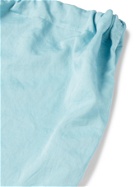 Cleverly Laundry - Cotton Shorts - Blue