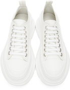McQueen White Tread Slick Low Sneakers
