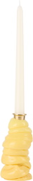 James Shaw Off-White Blob Candle Holder