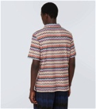 Missoni Zig Zag cotton-blend bowling shirt