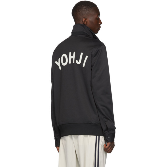 t*-様 Y-3 19AW Yohji Letters Track Jacket Y-3 Black Yohji Letters Track Jacket Y-3
