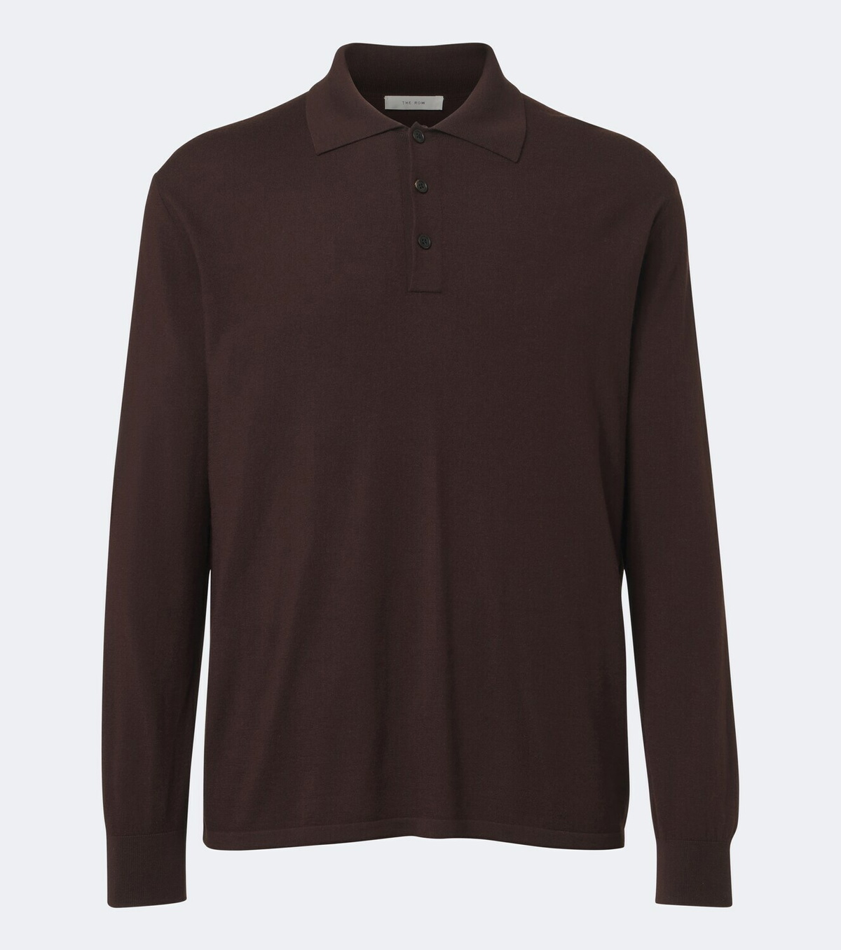 The Row Menville wool polo sweater