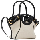BALMAIN Black & Off-White Small Bag