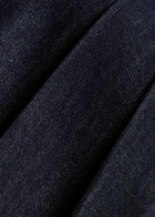 House OF Sunny Pleated Denim Mini Skirt Indigo