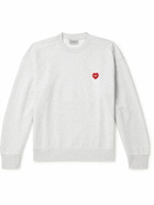 Carhartt WIP - Logo-Appliquéd Cotton-Jersey Sweatshirt - Gray